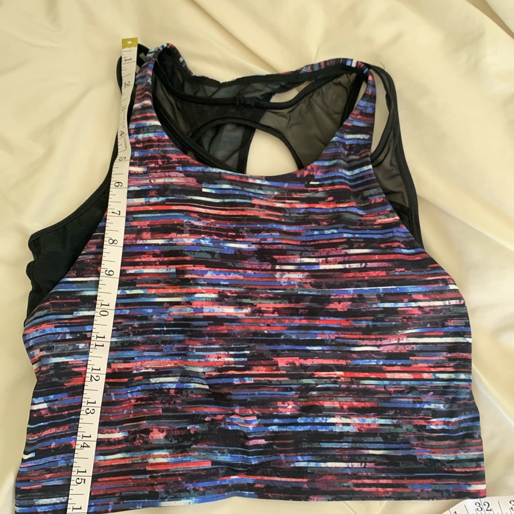 Lululemon Crop W/ built in sports bra